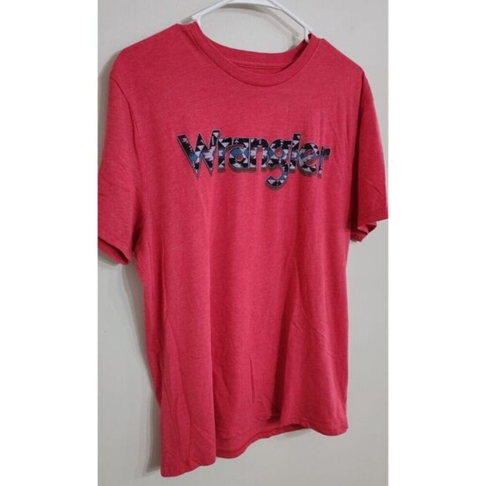 Wrangler Classic‎ Logo Men's Aztec Geo Graphic T-Shirt Tee Size L